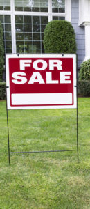 sale sign2 130x300 - Modern Home for Sale with sign in front yard